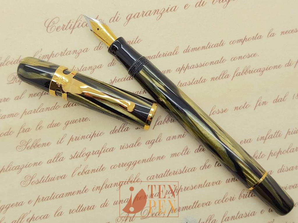 VISCONTI RAGTIME - 1990S - NOS - olive green | Tenpen - By Letizia